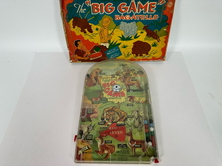 Vintage Marx Toys The Big Game Bagatelle Game 10 X 16 [Photo 6]