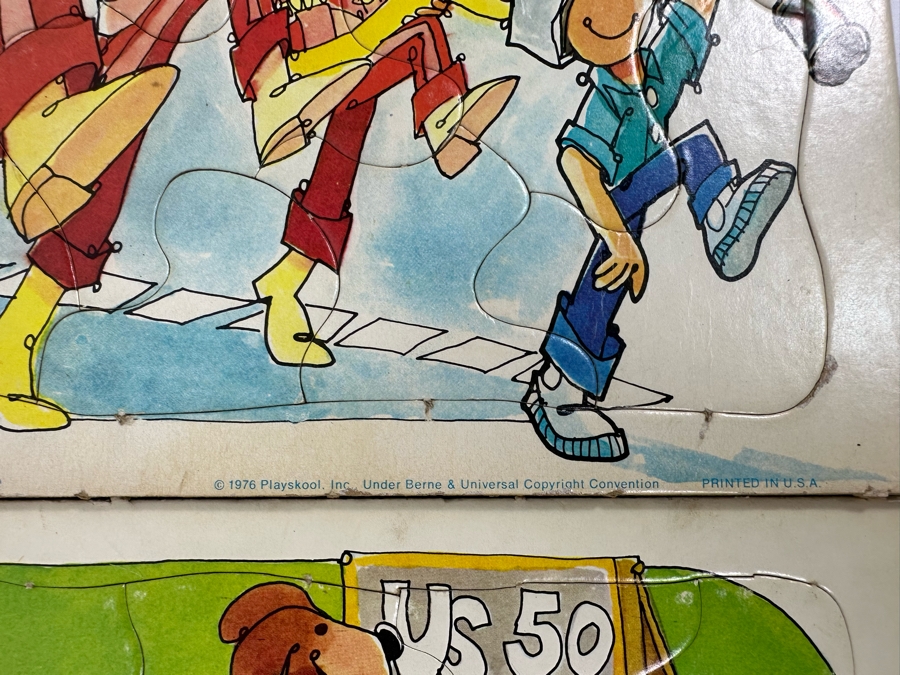 Six Vintage Kids Puzzles [Photo 10]