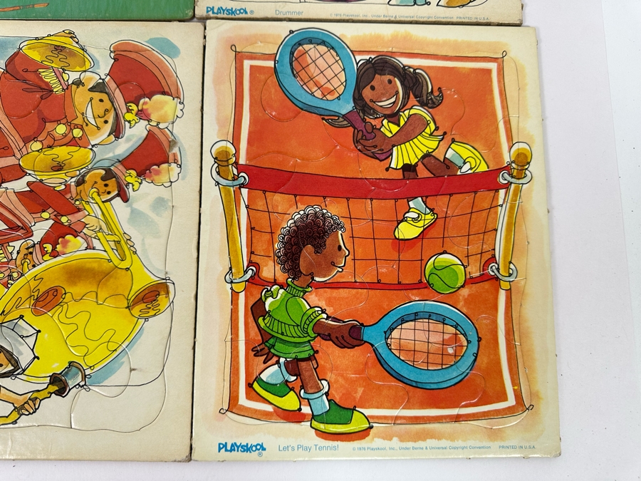 Six Vintage Kids Puzzles [Photo 7]