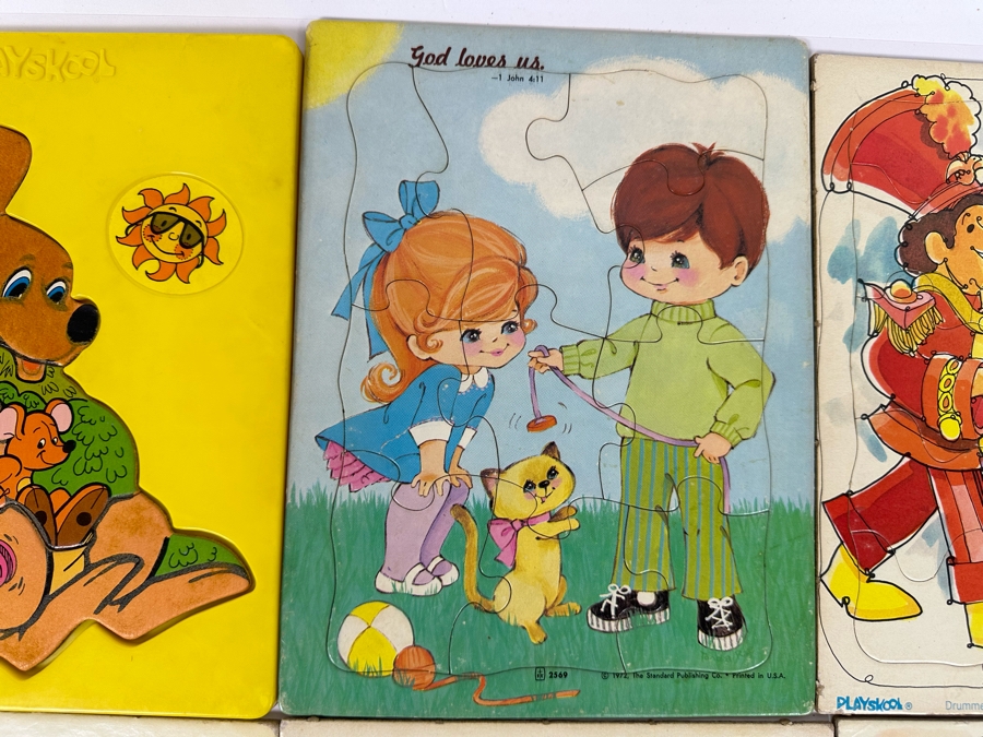 Six Vintage Kids Puzzles [Photo 4]