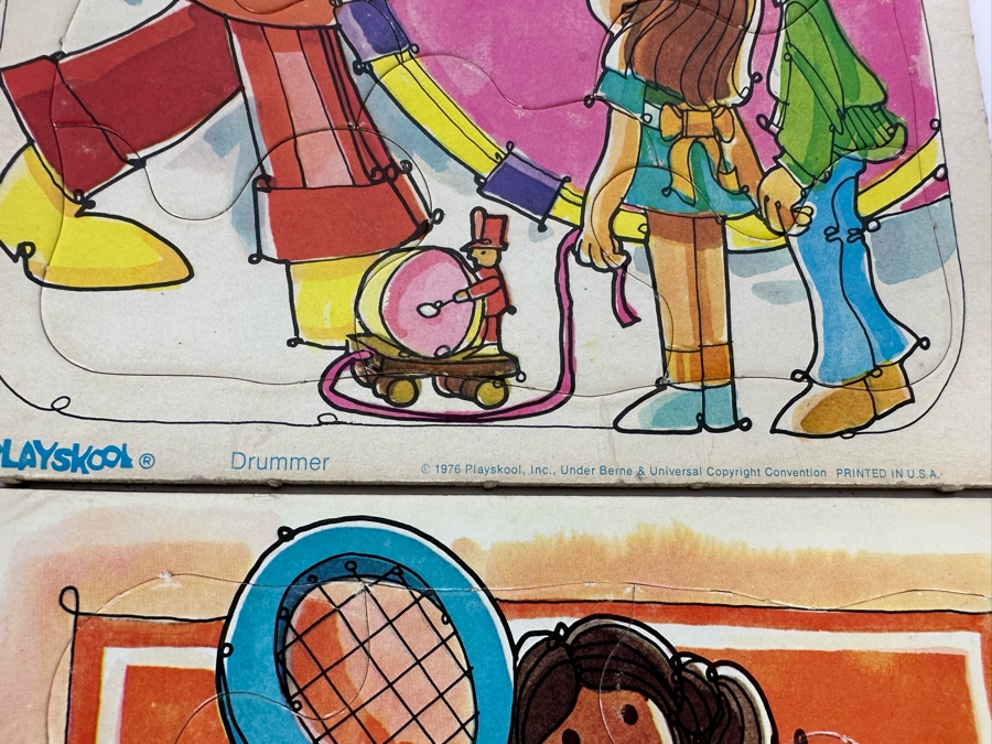 Six Vintage Kids Puzzles [Photo 6]