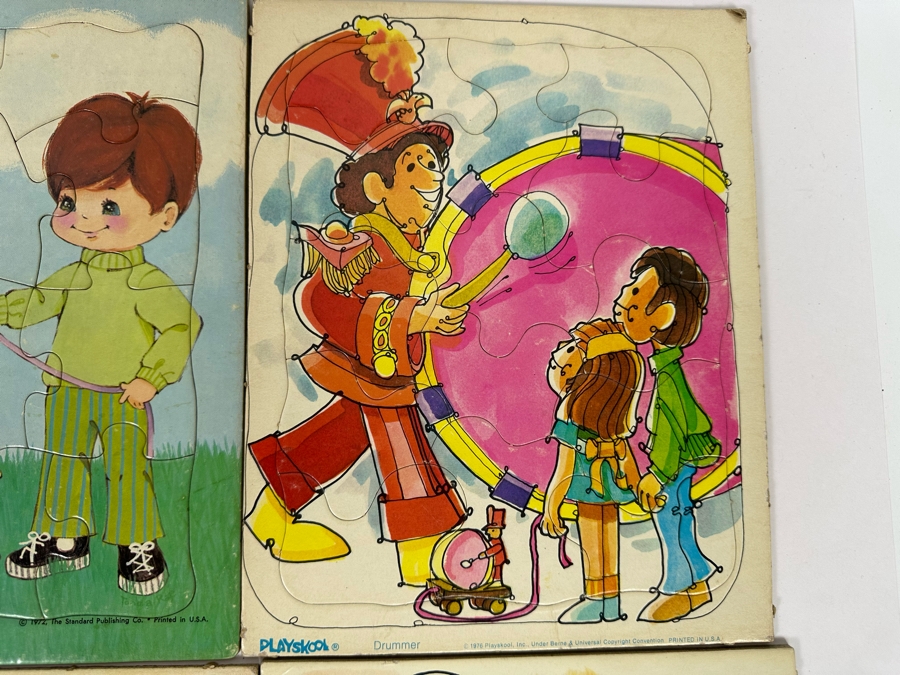 Six Vintage Kids Puzzles [Photo 5]