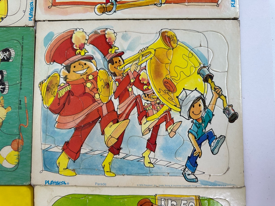 Six Vintage Kids Puzzles [Photo 9]