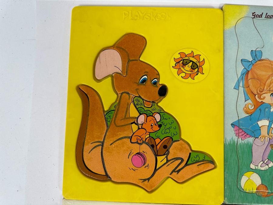 Six Vintage Kids Puzzles [Photo 2]