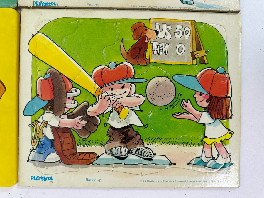 Six Vintage Kids Puzzles [Photo 11]
