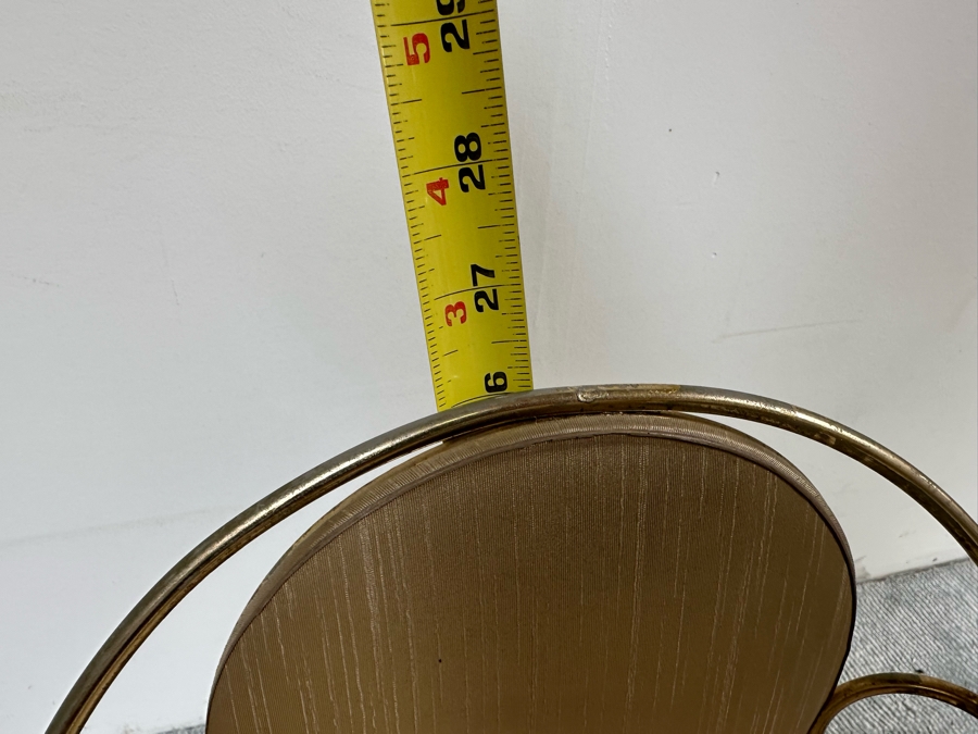 Mid-Century Pearl-Wick Vanity Chair 14.5W X 26H [Photo 7]