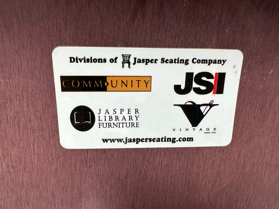 Set Of Nine Vintage Bent Plywood And Chrome Stacking Chairs By Jasper Seating Company Community / Jasper Library Furniture [Photo 14]