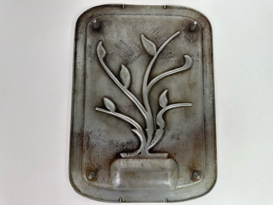 Vintage American Healthcraft Footed Aluminum Sizzling Platter 10.5 X 15 [Photo 4]