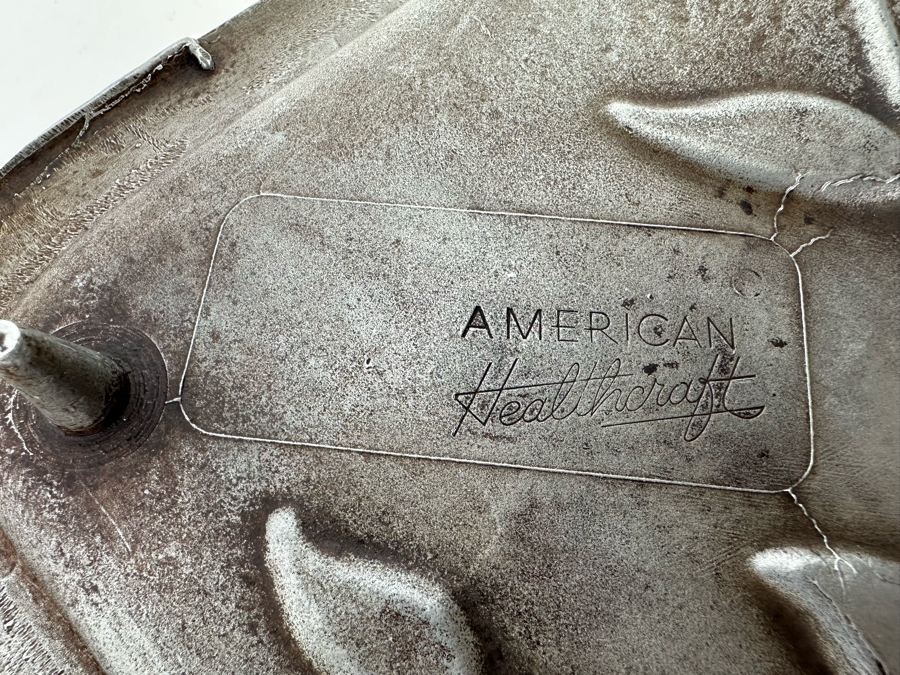 Vintage American Healthcraft Footed Aluminum Sizzling Platter 10.5 X 15 [Photo 5]