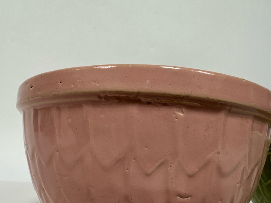 Pair Of Vintage McCoy Pottery Bowls 7W And 6W [Photo 5]