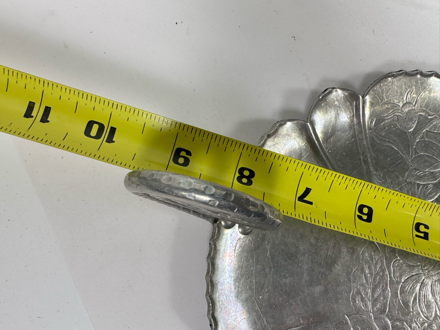 Pair Of Farber & Shlevin Hand Wrought Aluminum Trays Dishes 9.5W And American Healthcraft Large Aluminum Dutch Oven 16W [Photo 13]