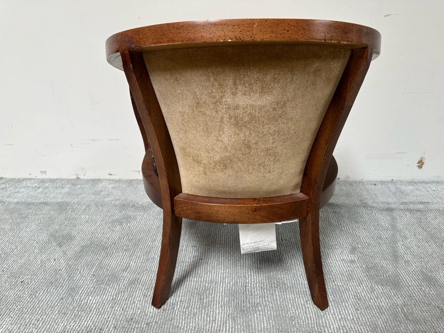 Vintage Lewittes Furniture Cane Back Armchair 26W X 25D X 29H [Photo 5]