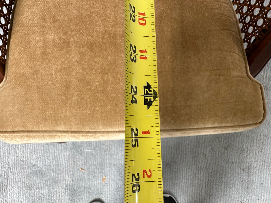 Vintage Lewittes Furniture Cane Back Armchair 26W X 25D X 29H [Photo 8]