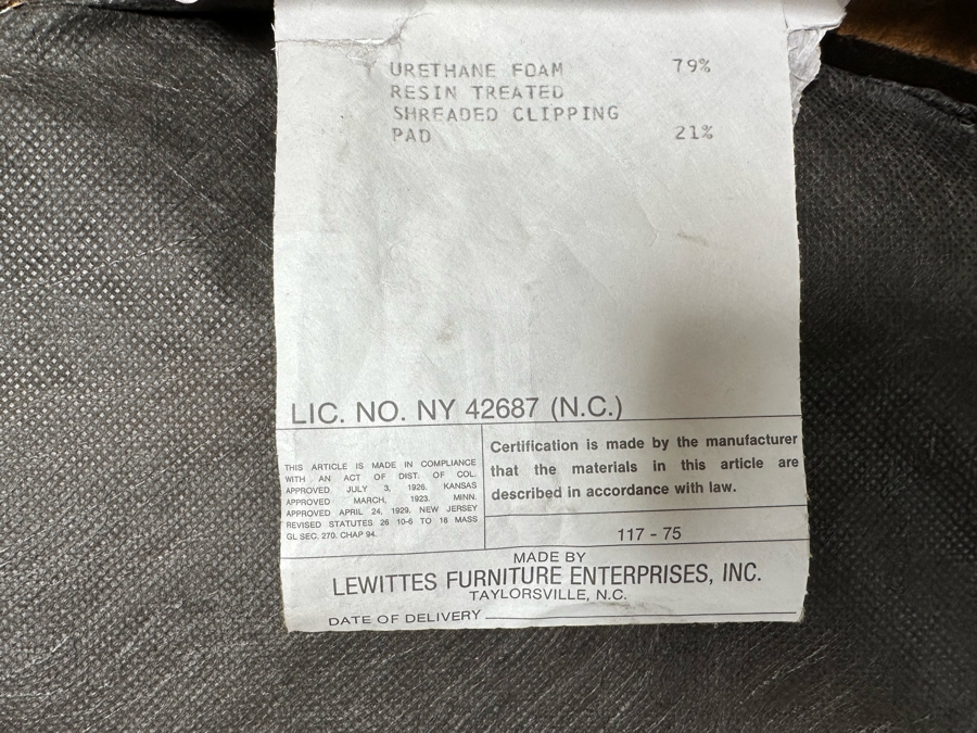 Vintage Lewittes Furniture Cane Back Armchair 26W X 25D X 29H [Photo 6]