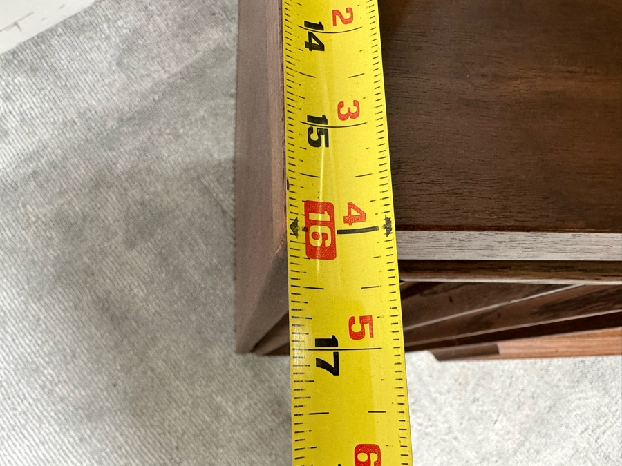 Mid-Century Modern Bassett Furniture China Display Cabinet From The Third Dimension Series 50W X 16D X 68H [Photo 16]