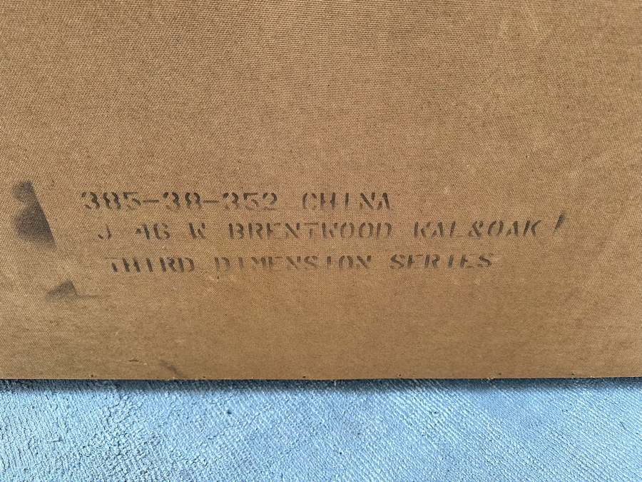 Mid-Century Modern Bassett Furniture China Display Cabinet From The Third Dimension Series 50W X 16D X 68H [Photo 14]