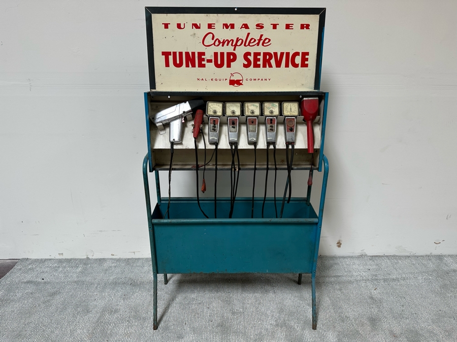 Tunemaster Complete Tune-Up Service Station Metal Cabinet By Kal-Equip Company 32W X 10D X 60H [Photo 2]