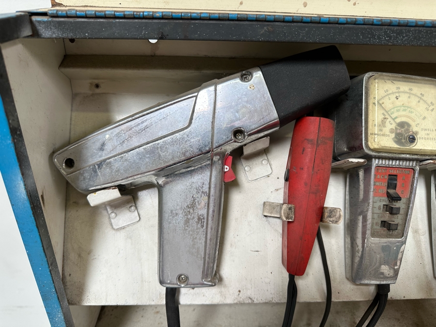 Tunemaster Complete Tune-Up Service Station Metal Cabinet By Kal-Equip Company 32W X 10D X 60H [Photo 5]