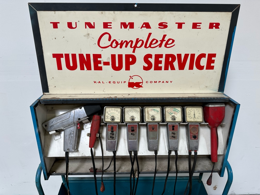Tunemaster Complete Tune-Up Service Station Metal Cabinet By Kal-Equip Company 32W X 10D X 60H [Photo 4]