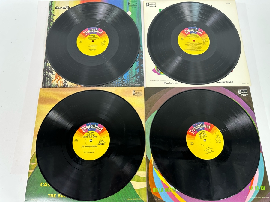 Four Vintage Walt Disney Disneyland Records [Photo 12]