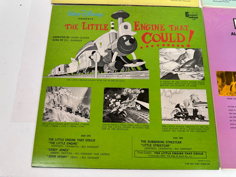 Four Vintage Walt Disney Disneyland Records [Photo 10]