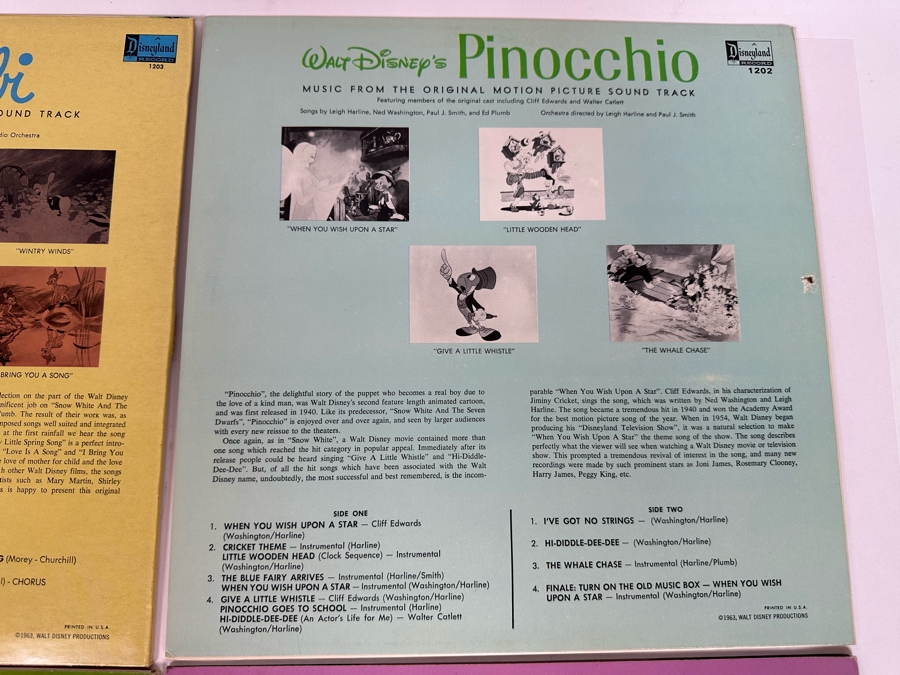 Four Vintage Walt Disney Disneyland Records [Photo 9]
