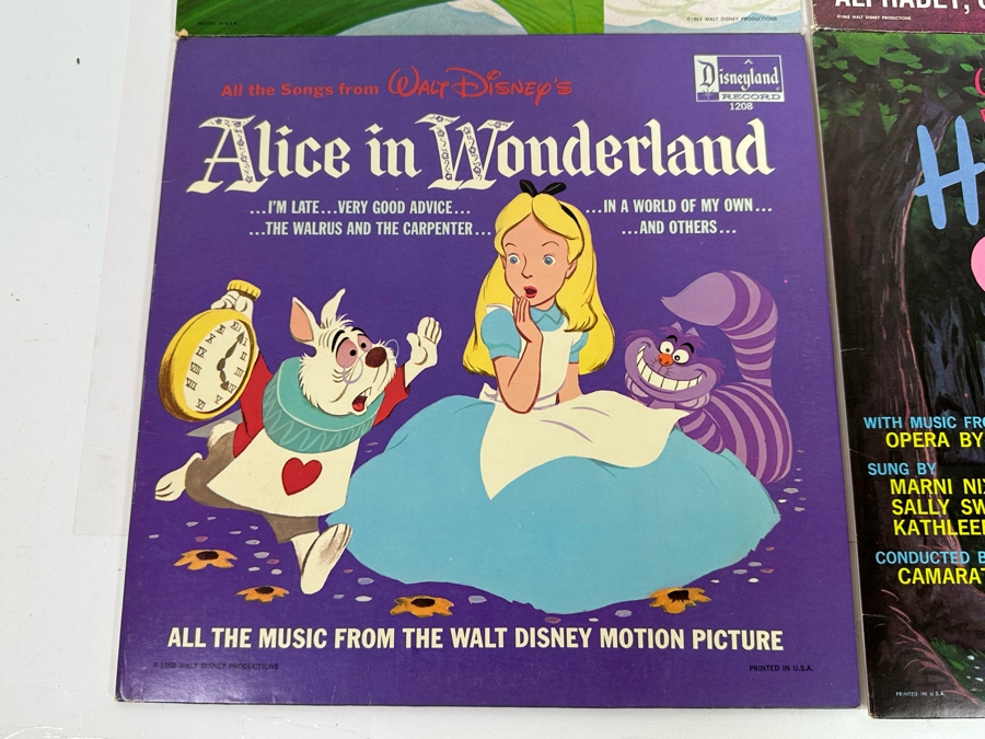 Four Vintage Walt Disney Disneyland Records [Photo 5]