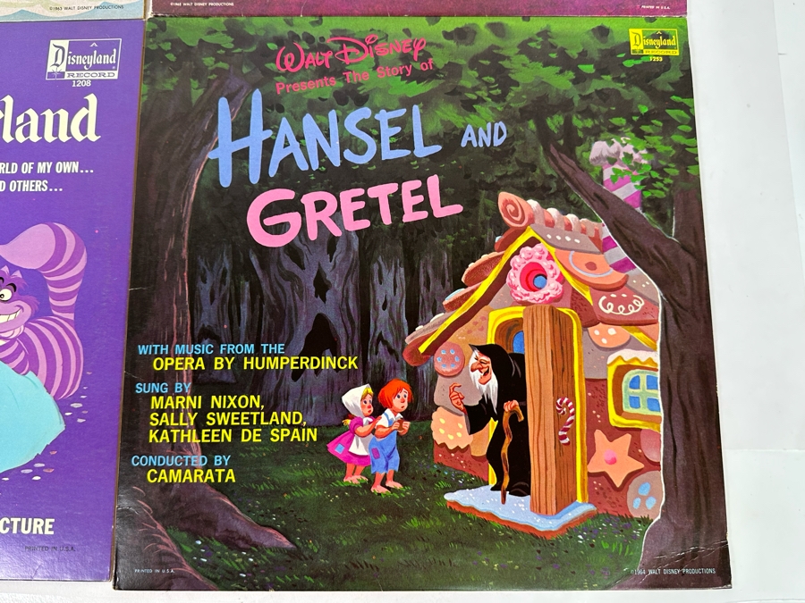 Four Vintage Walt Disney Disneyland Records [Photo 4]