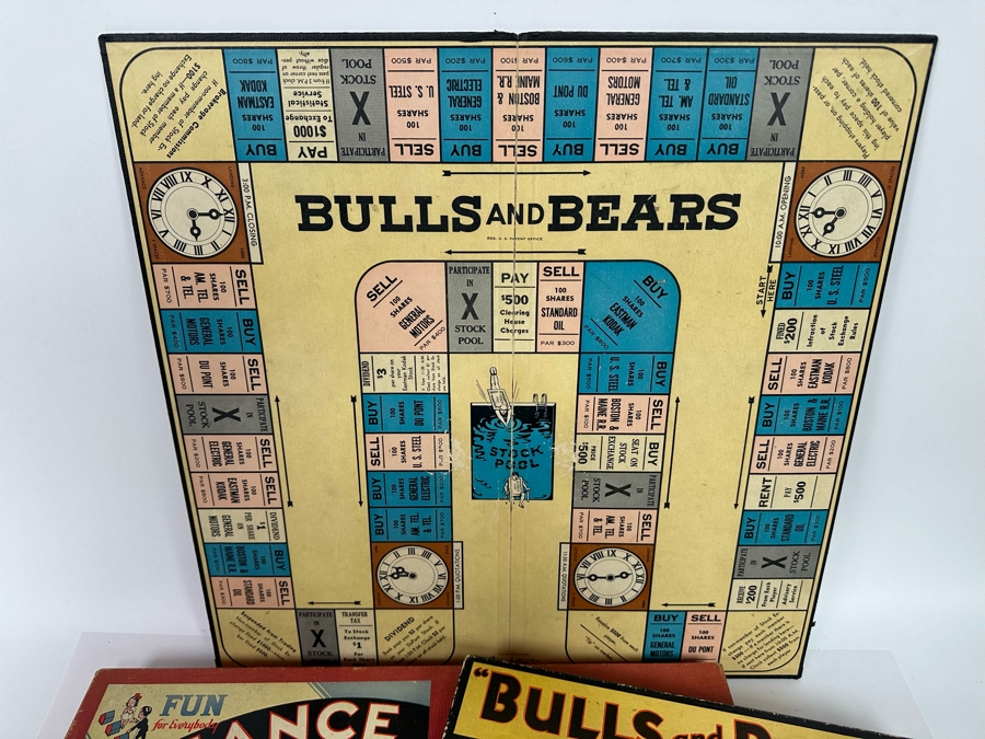 ‌Vintage Board Game Lot: Sorry!, Bulls And Bears, Finance [Photo 4]