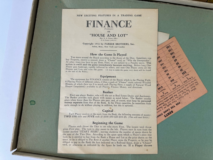 ‌Vintage Board Game Lot: Sorry!, Bulls And Bears, Finance [Photo 11]