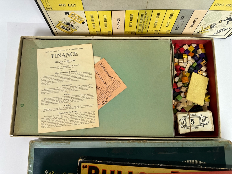 ‌Vintage Board Game Lot: Sorry!, Bulls And Bears, Finance [Photo 10]