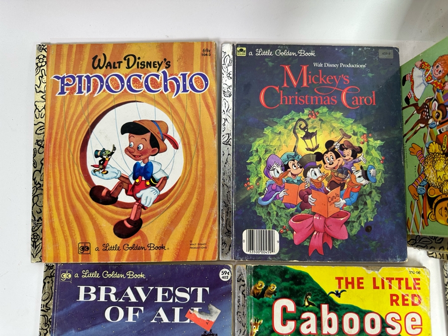 Collection Of Vintage Kids Books Little Golden Books Including Walt Disney Books - See Photos [Photo 5]
