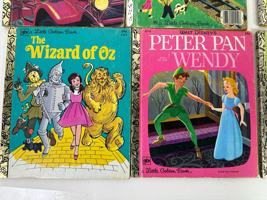 Collection Of Vintage Kids Books Little Golden Books Including Walt Disney Books - See Photos [Photo 9]