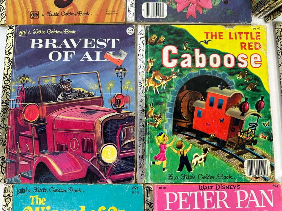 Collection Of Vintage Kids Books Little Golden Books Including Walt Disney Books - See Photos [Photo 8]