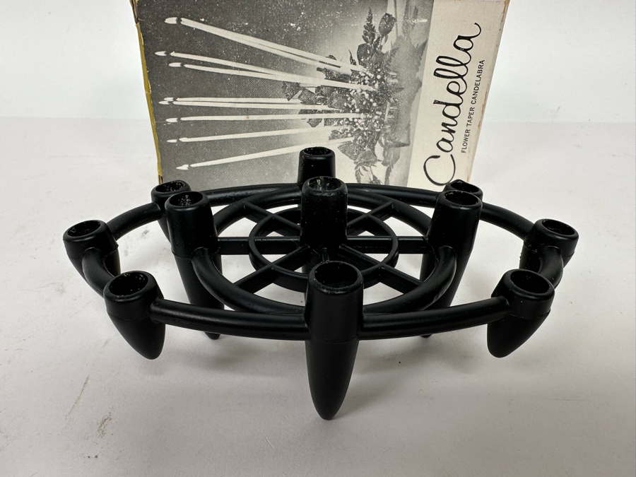 Mid-Century Modern Taper Candelabra With Box 6W [Photo 4]