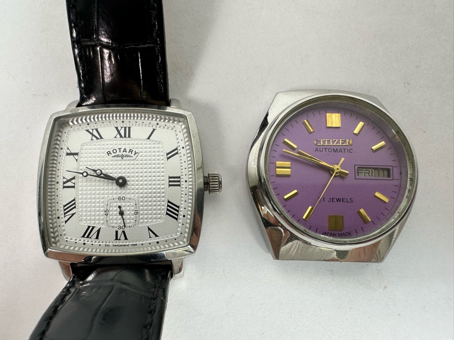 Citizen Automatic Watch And Rotary Watch [Photo 2]