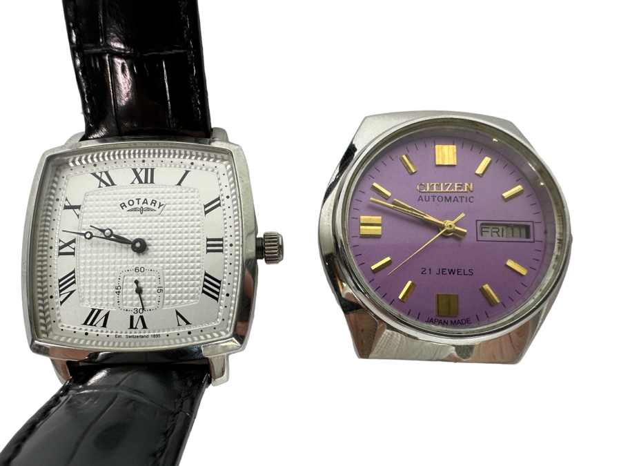 Citizen Automatic Watch And Rotary Watch [Photo 1]