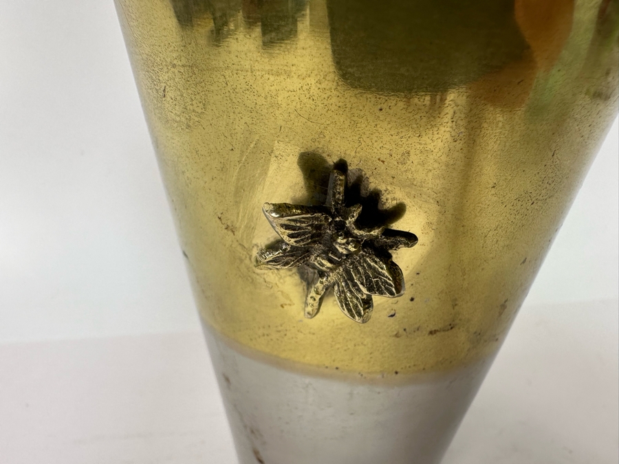 Metal Cocktail Shaker Bee Design 10.5H [Photo 4]