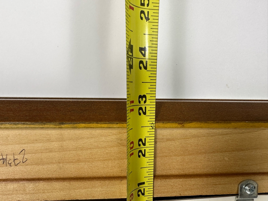 Roger Vejarano (B. 1953, Mexico) Abstract Cubist Figure Oil Painting 28 X 18 Framed 33 X 23 [Photo 20]