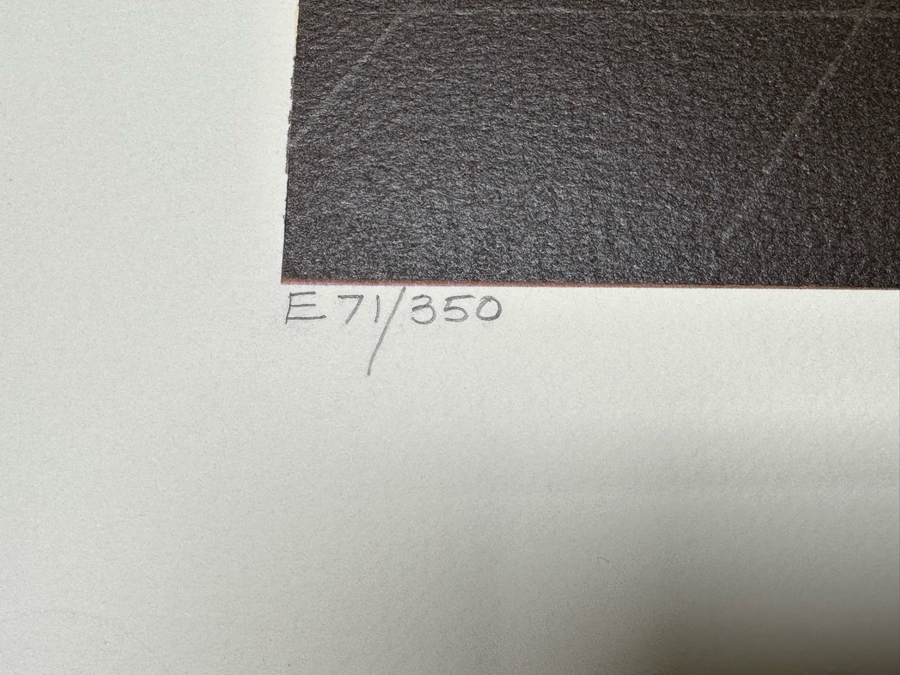 Salvador Dali (1904-1989) Lincoln in Dalivision, 1977 Lithograph Hand Signed In Pencil Lower Right Numbered E71/350 With Seal Sheet Size 25 X 41 [Photo 11]