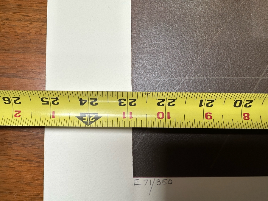 Salvador Dali (1904-1989) Lincoln in Dalivision, 1977 Lithograph Hand Signed In Pencil Lower Right Numbered E71/350 With Seal Sheet Size 25 X 41 [Photo 18]