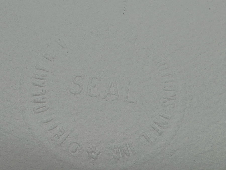 Salvador Dali (1904-1989) Lincoln in Dalivision, 1977 Lithograph Hand Signed In Pencil Lower Right Numbered E71/350 With Seal Sheet Size 25 X 41 [Photo 13]