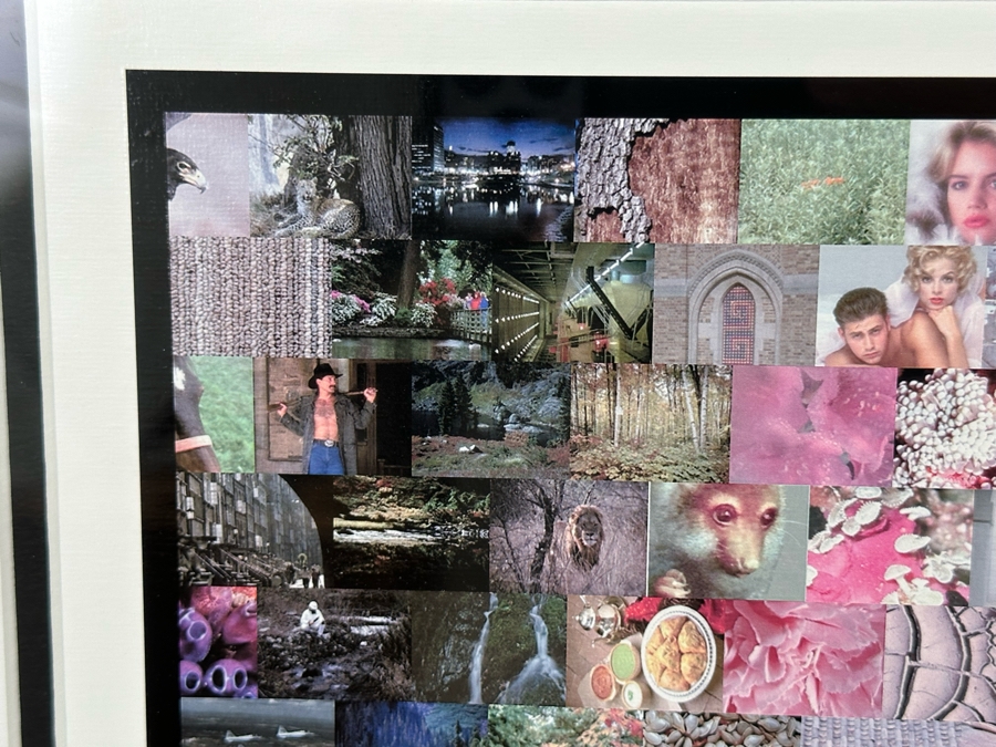 Neil J. Farkas Mona Lisa Photograph Mosaic Montage Seriolithograph Pencil Signed Lower Right 26 X 24 [Photo 7]