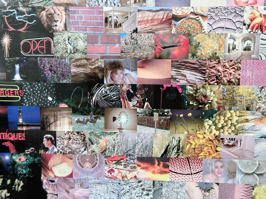 Neil J. Farkas Mona Lisa Photograph Mosaic Montage Seriolithograph Pencil Signed Lower Right 26 X 24 [Photo 14]