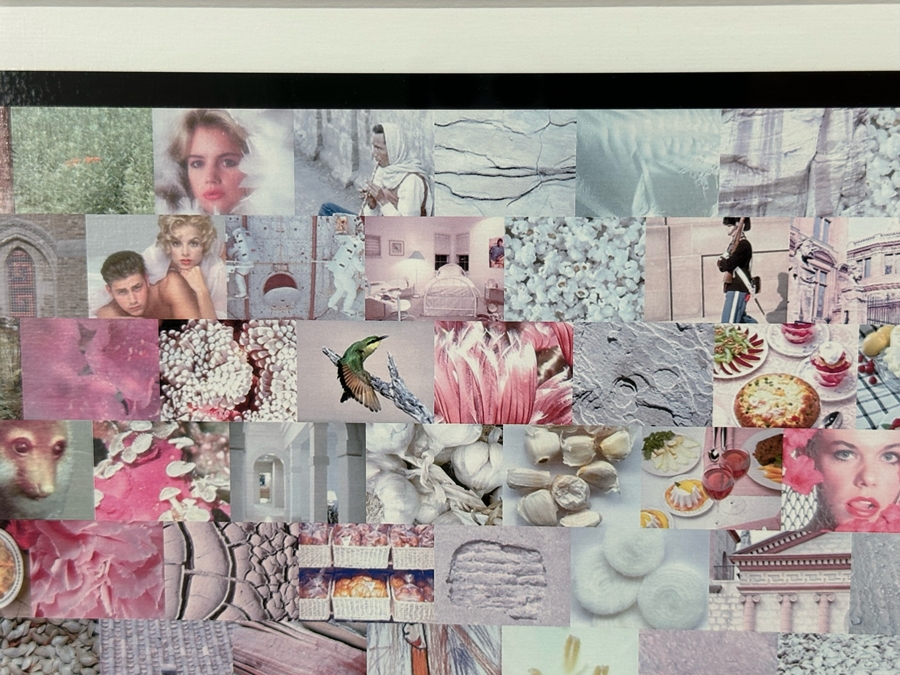 Neil J. Farkas Mona Lisa Photograph Mosaic Montage Seriolithograph Pencil Signed Lower Right 26 X 24 [Photo 8]