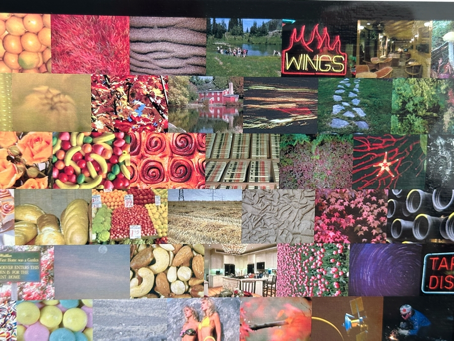 Neil J. Farkas Mona Lisa Photograph Mosaic Montage Seriolithograph Pencil Signed Lower Right 26 X 24 [Photo 10]