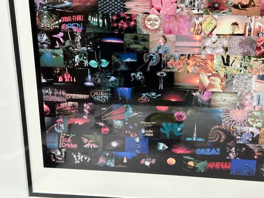 Neil J. Farkas Mona Lisa Photograph Mosaic Montage Seriolithograph Pencil Signed Lower Right 26 X 24 [Photo 17]