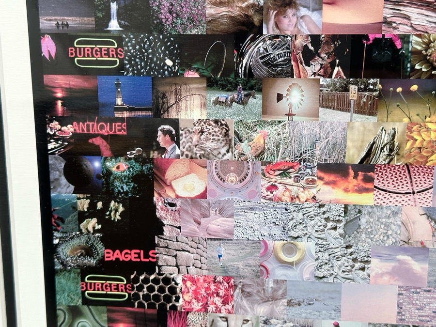 Neil J. Farkas Mona Lisa Photograph Mosaic Montage Seriolithograph Pencil Signed Lower Right 26 X 24 [Photo 15]