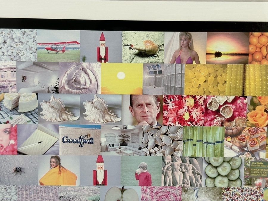 Neil J. Farkas Mona Lisa Photograph Mosaic Montage Seriolithograph Pencil Signed Lower Right 26 X 24 [Photo 9]