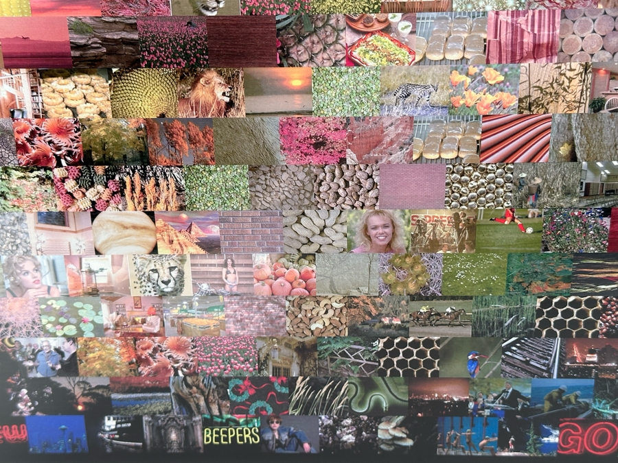 Neil J. Farkas Mona Lisa Photograph Mosaic Montage Seriolithograph Pencil Signed Lower Right 26 X 24 [Photo 18]